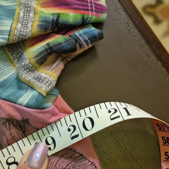 Johnny Was Womens Angelica Stripe 95% ,bamboo/5% Spandex.(#1691) Sz.L #J17121C - Picture 9 of 12